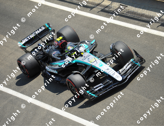 2024 L.Hamilton Mercedes pit lane (courtesy Paolo D'Alessio)
