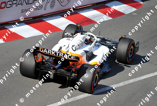 2023 L.Norris McLaren Mercedes GP Monaco (courtesy Paolo D'Alessio)