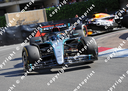 2024 G.Russell Mercedes GP Monaco (courtesy Paolo D'Alessio)