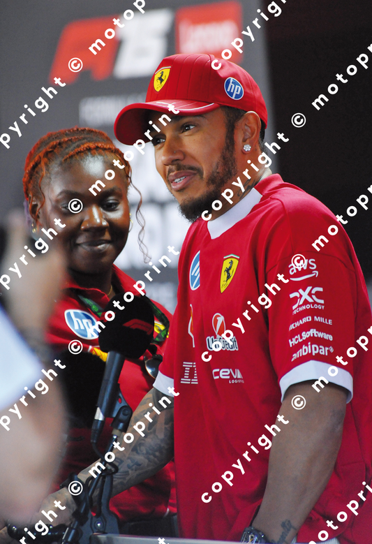 2025 L.Hamilton Ferrari (courtesy Paolo D'Alessio)
