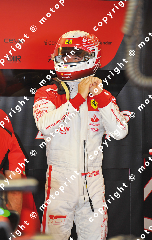 2023 C.Leclerc Ferrari (courtesy Paolo D'Alessio)