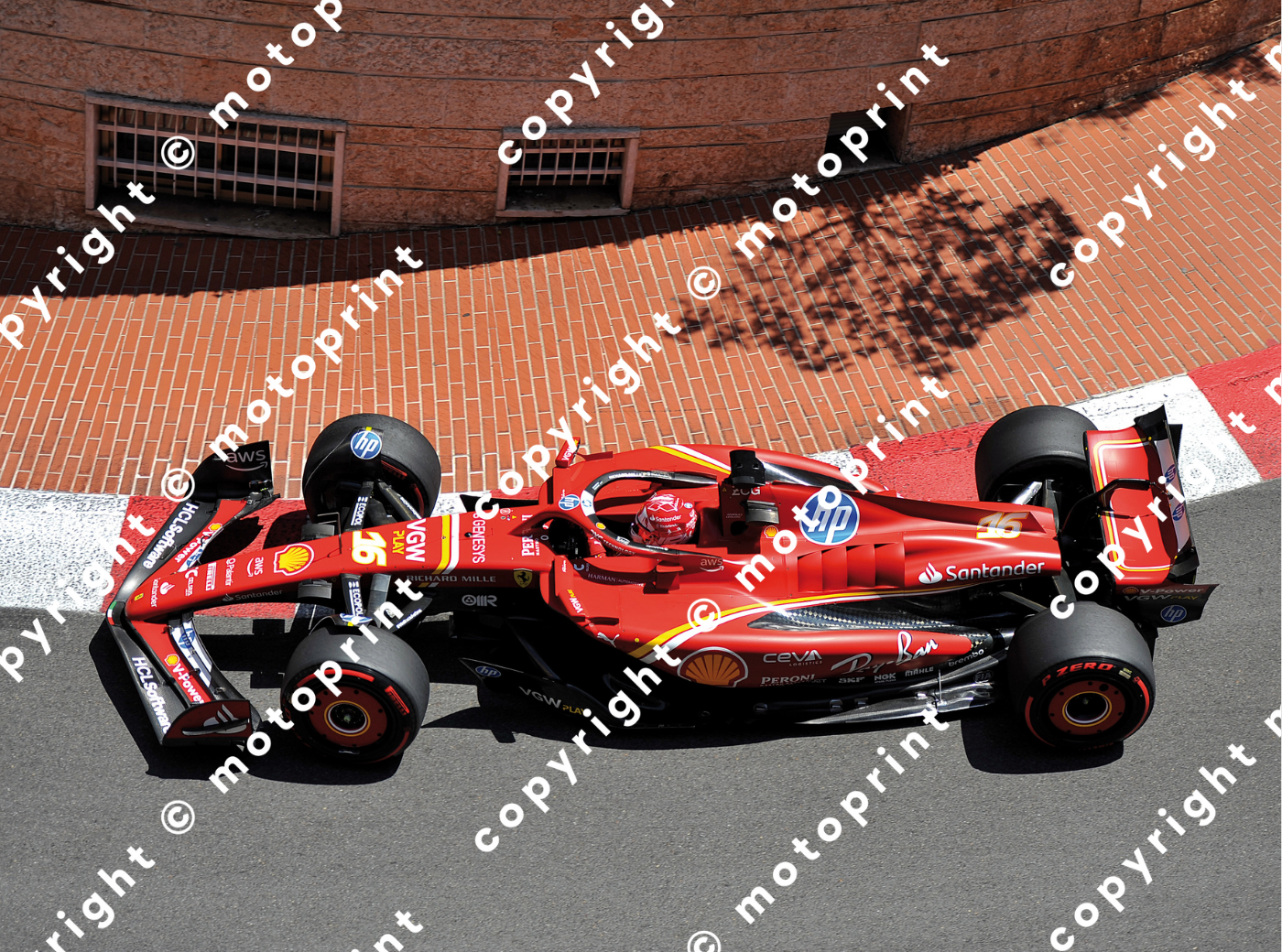 2024 C.Leclerc Ferrari GP Monaco (courtesy Paolo D'Alessio)