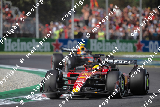 2023 C.Leclerc-Ferrari. S.Perez-Red Bull GP Italy (courtesy Paolo D'Alessio)