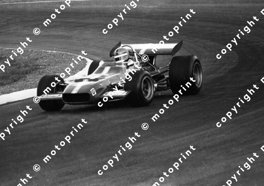 1970 SA GP 22 Piers Courage De Tomaso scan A4  20x30cm (Malcolm Sampson Motorsport Photography)369