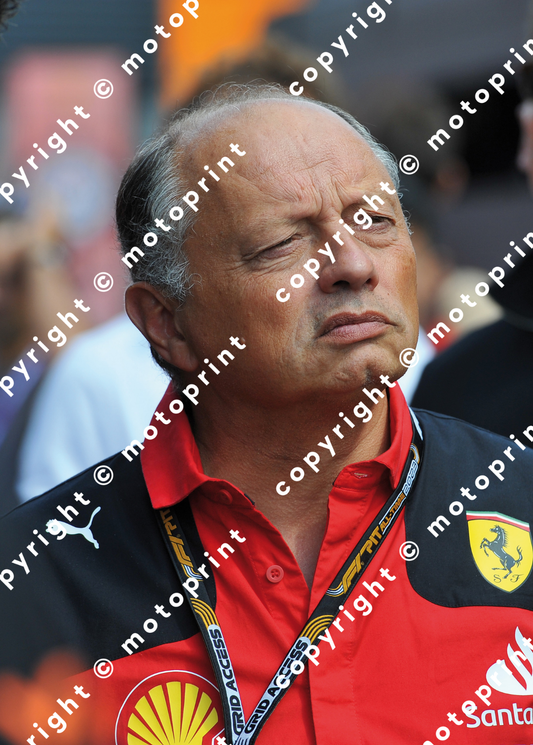 2023 F.Vasseur Team manager Ferrari (courtesy Paolo D'Alessio)