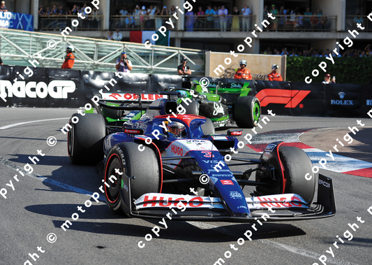 2024 D.Ricciardo Alopha Tauri GP Monaco (courtesy Paolo D'Alessio)
