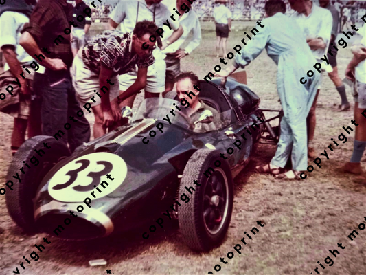 1961 SA GP EL Clive Trundell Cooper Climax T45 F2-13-58