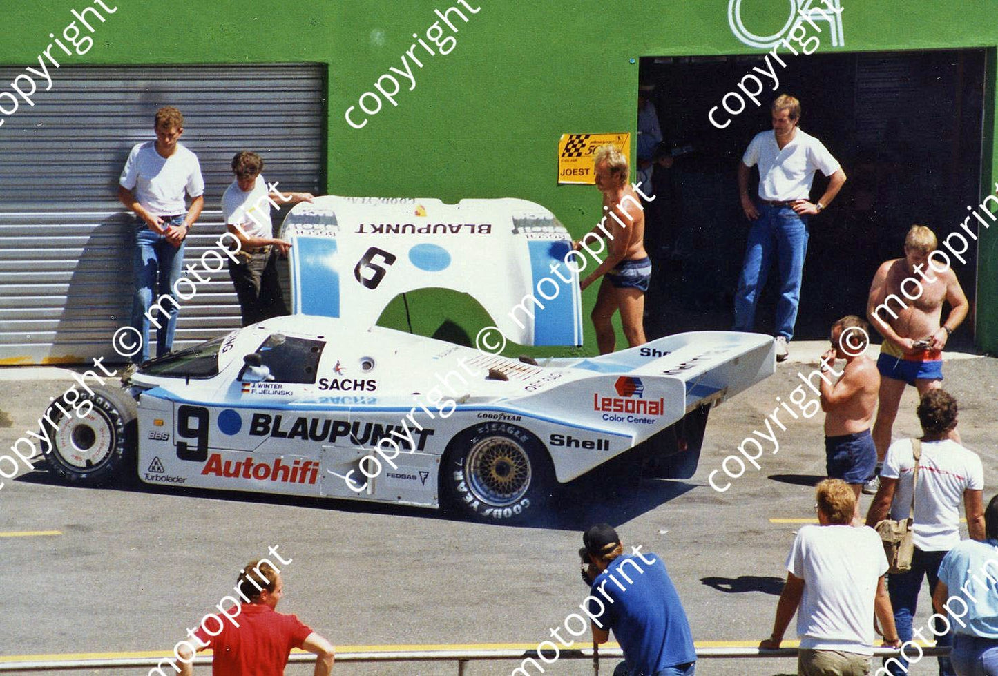 Winter-Jelinski Porsche 962  4th