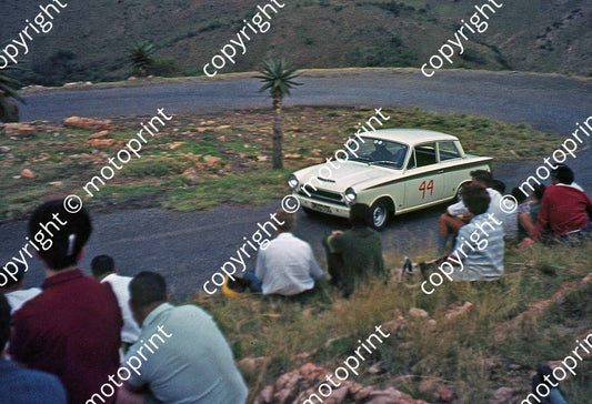 a 081 1963 Krugersdorp HIllclimb Lotus Cortina #44