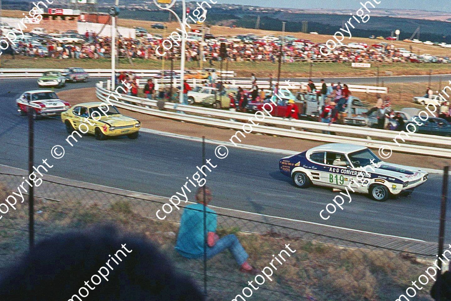 a 246 1971 Kya V6 Capris, R van Rooyen V6, Laurie Acres V8, Keizan V6 cropped