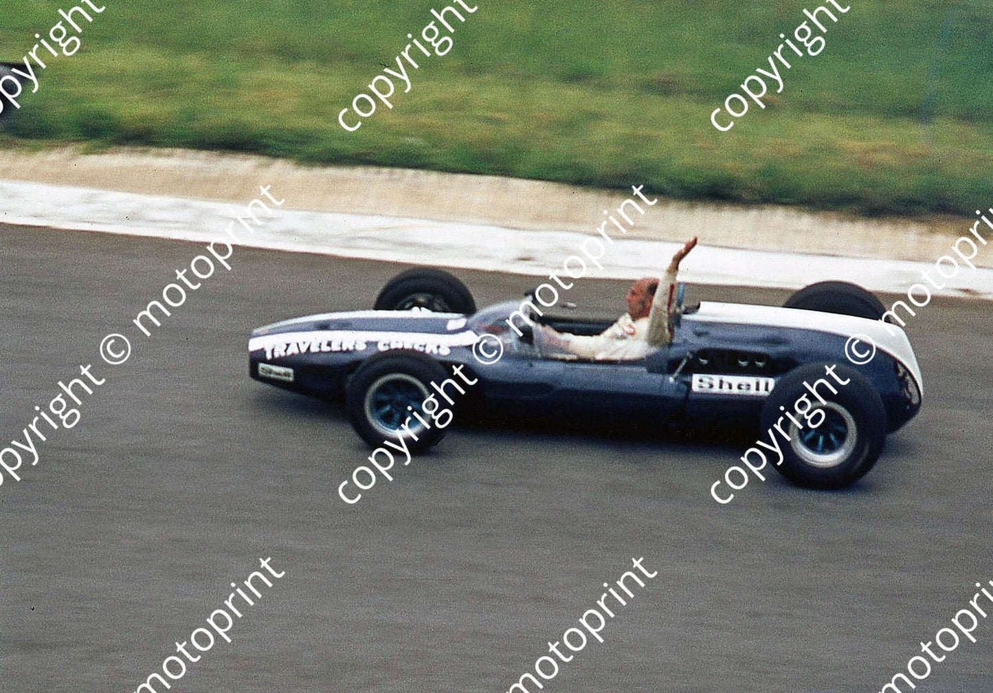 a 456 1975 SA GP First National City checks promotional demo Stirling Moss Cooper Climax