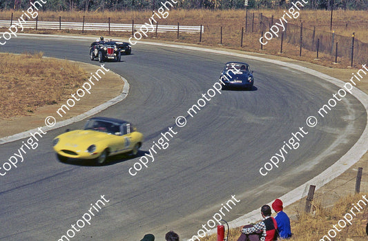 a 466 1975 Kya RMC races  #18 R lange  Jag E-type, Hausler Porsche 356 Porsche_ #32 Gilchrist MG TC