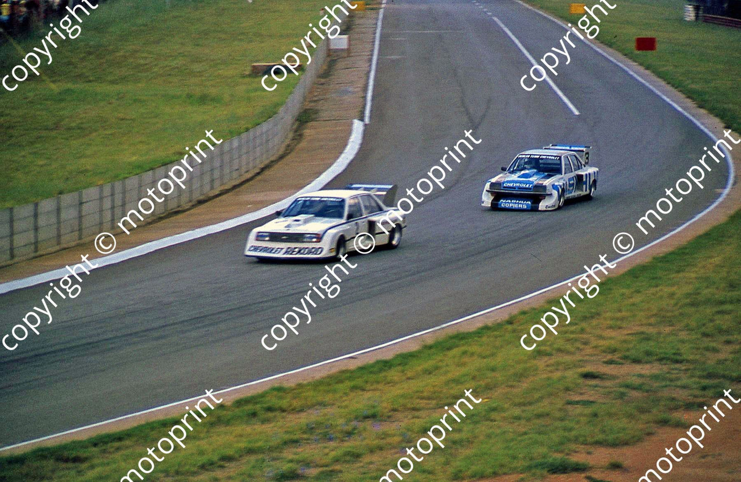 a 689 1979 SA GP saloons  Hepburn Chev Record, Mortimer Chevair