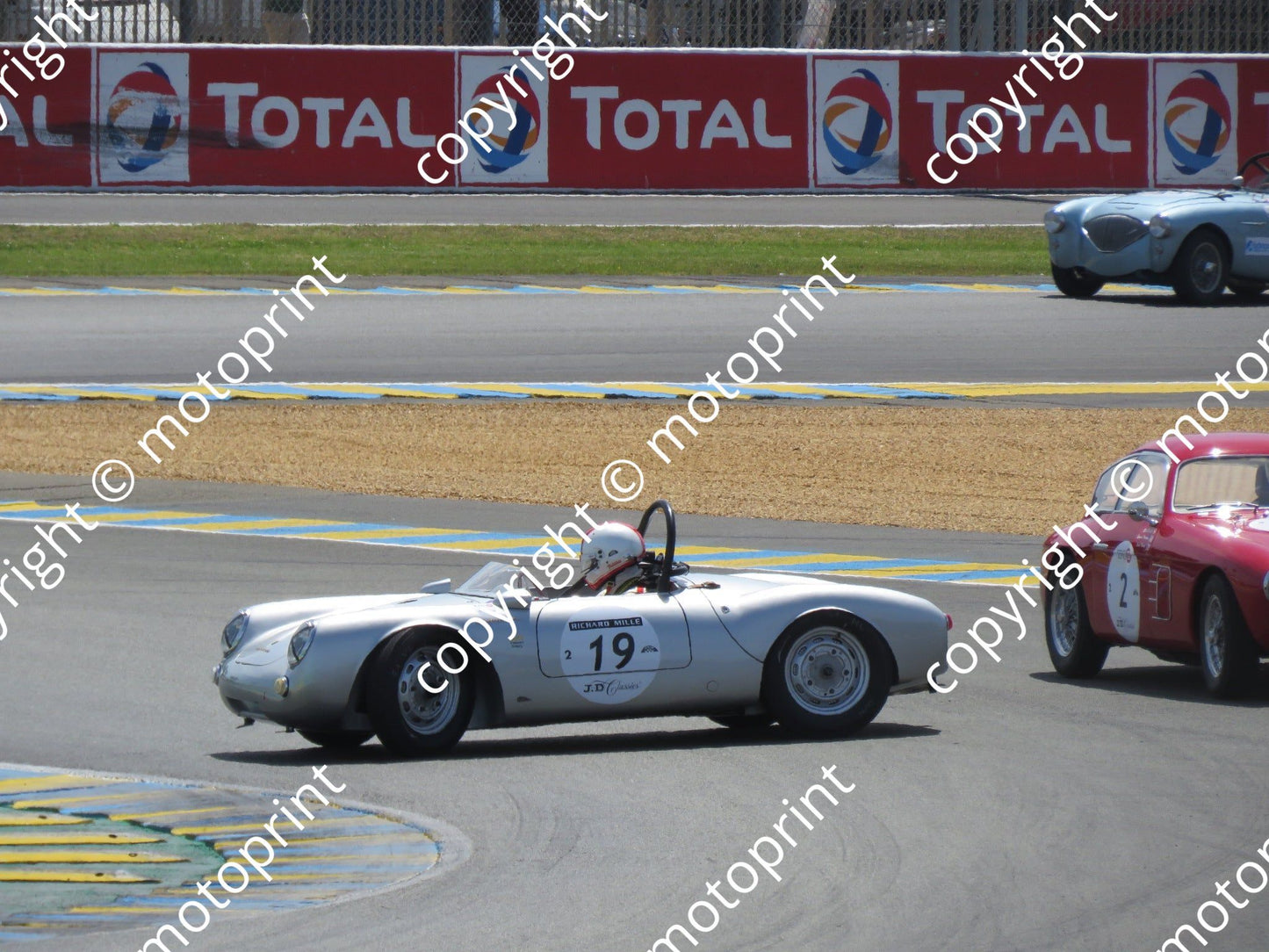 grid 2 19 Porsche 550 Nicolas d' ieteren, Frederic de Vuyst Dunlop chicane prac  (1)