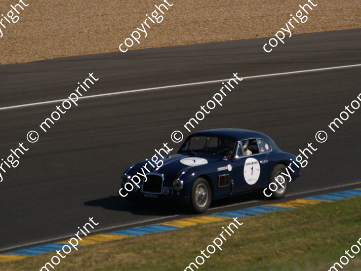 Martin Short Racing grid 2 1 Aston Martin DB2 Laurent Desplaces, Jean-Luc Bois Sat race pm ...