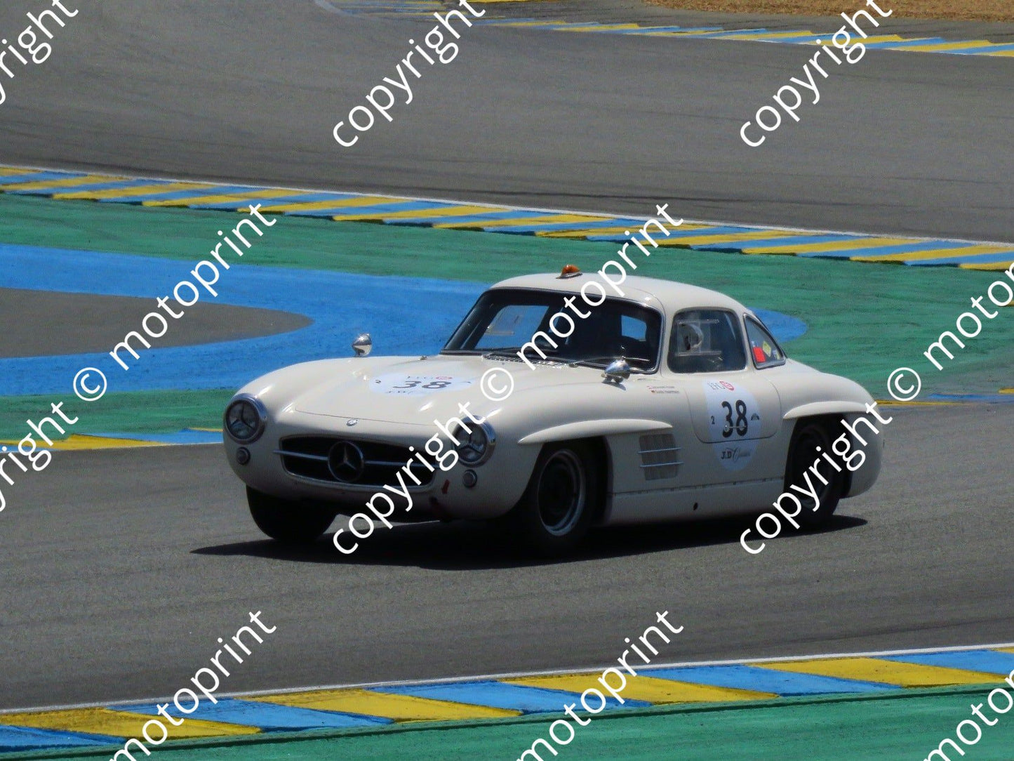 grid 2 38 Mercedes 300SL Johannes Huber, Guido Haarman prac  (11)