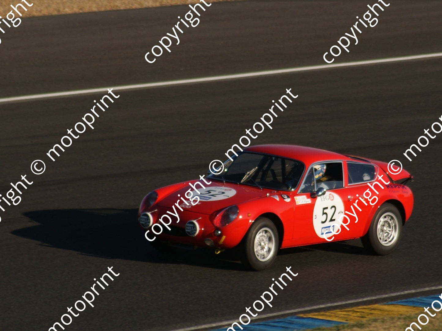 grid 3 52 Abarth Simca Luis Delso, Carlos de Miguel, Javier Revenga, Fransisco Serrano Sat pm (3)