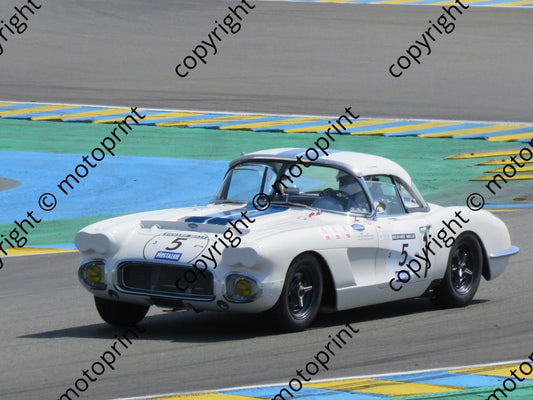 grid 3 5 Chev Corvette C1 Alain Ruede prac (27)