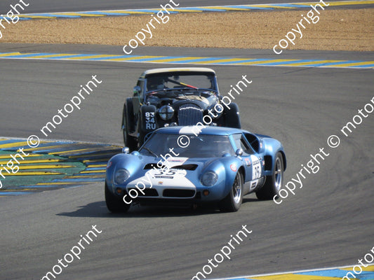 grid 4 35 Lola Mk6 GT,  precursor to GT40 Patrick Bardinon, 57 Morgan Plus 4 Super Sport John Emberton prac 6) (3)