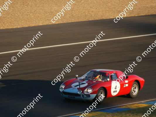 grid 4 4 Ferrari 250LM Clive Joy, Patrick Simon Sat evening (36)