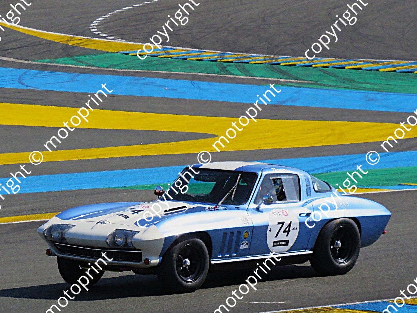 grid 4 74 Chev Corvette C2 Andrew Dee-Crowne, Sam Thomas prac  (37)
