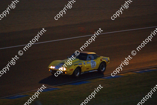grid 5 73 Chev Corvette C3 Norbert Fradin Sat evening (13)