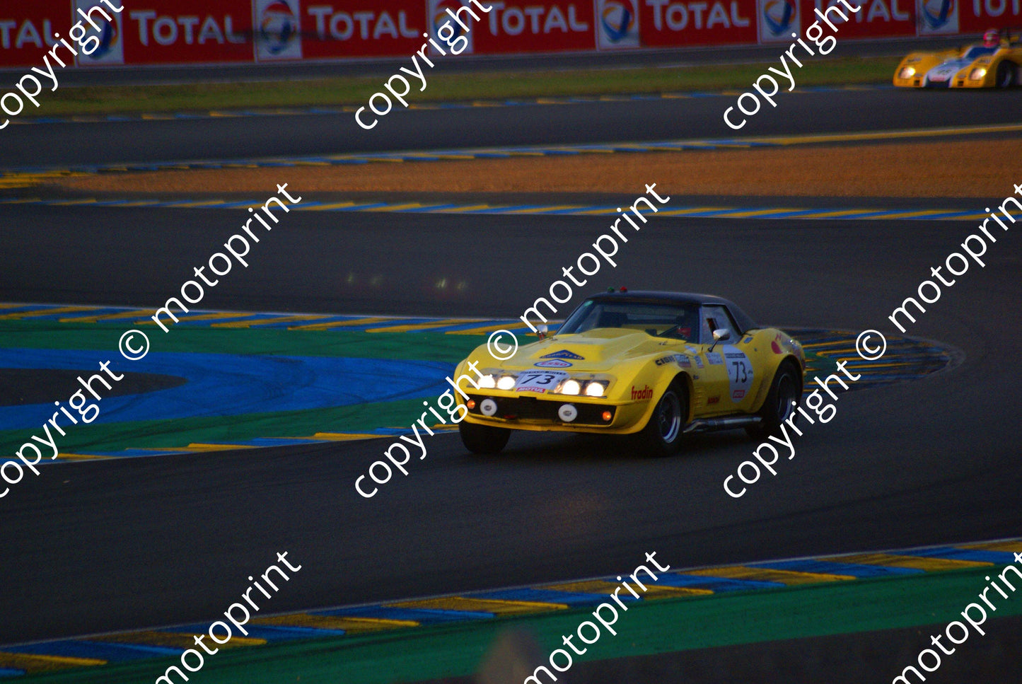 grid 5 73 Chev Corvette C3 Norbert Fradin am  (6)