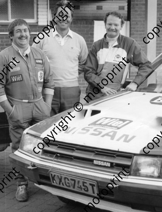 or 1986 Nissan Japan motorsport head Takashi Wakabayashi H Grobler K Coetzee 033