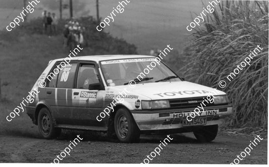 or 1987 Stannic std car rally Pond Hodgson Conquest RSi 045