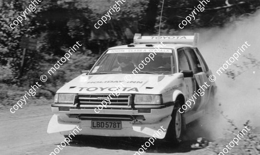 or 1987 Toyota rally car 4x4 turbo Conquest 032