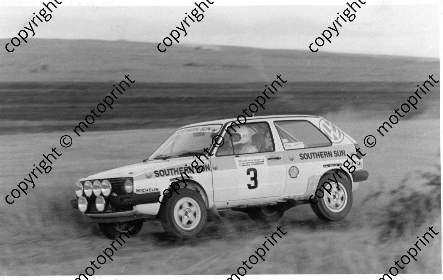 or 1990 VW Intnl vd Merwe Boshoff Golf GTi Synchro 106