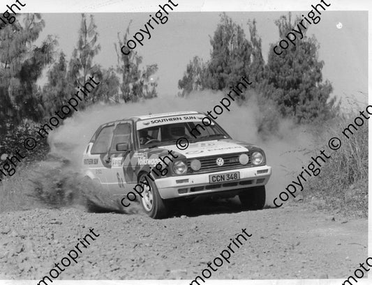 or 1992 Sasol Rally Habig Constable Golf GTi 168
