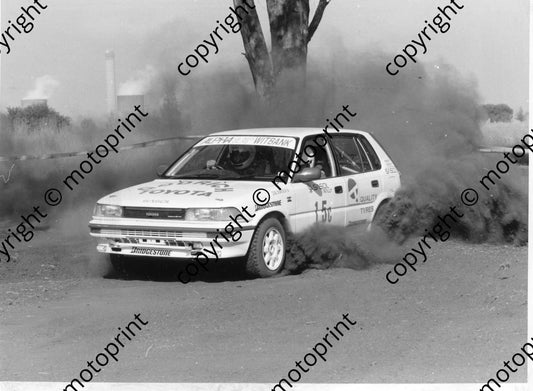 or 1992 Sasol Rally Schalk and Sue Burger Conquest Rsi 164